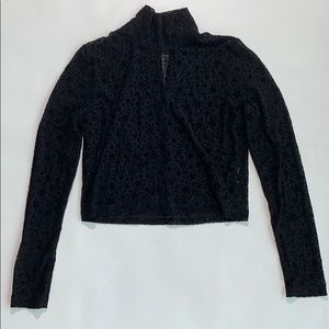 Motel turtle neck crop top size S